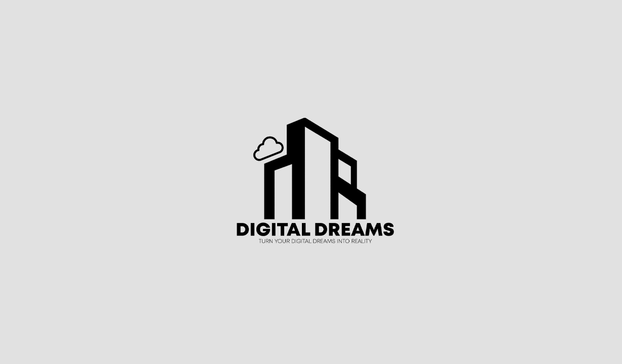 Digital dreams logo zwart